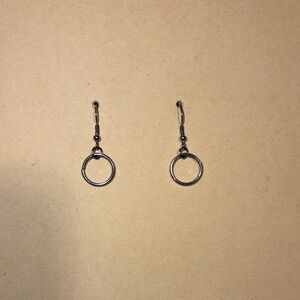 Elegant Silver Hoop Earrings